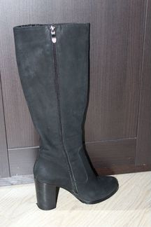 Замшевые осенние сапоги терволина 35 размера