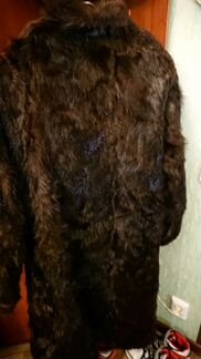 Шуба нутрия с дефектами