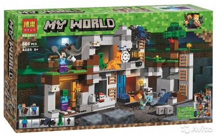 Конструктор 10990 bela Приключения в шахтах