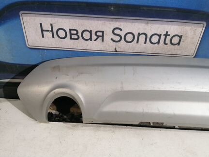 Ford Kuga 2 2012-2019 юбка бампера задняя