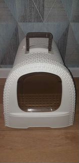 Туалет домик для кошек