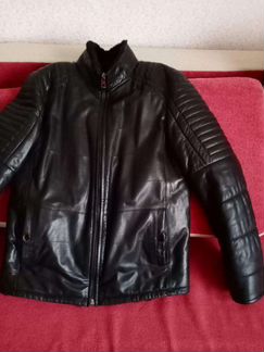 Куртка кожанная зимняя