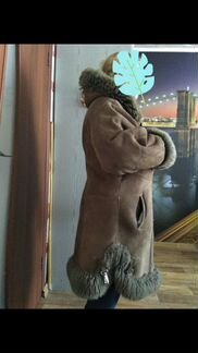 Дубленка натуральная кожа овчинаТурция р.50-52