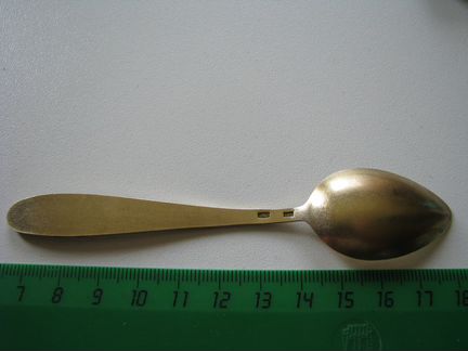 Ложка чайная серебрянная