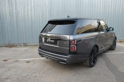 Рестайлинг range rover в 2018 год с обвесом ronin