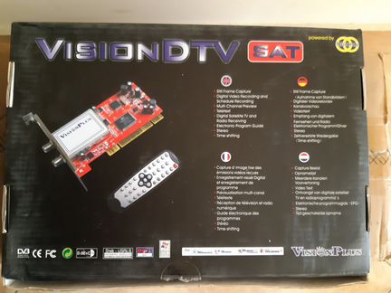 Тв тюнер vision plus dtv