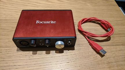 Звуковая карта Focusrite Scarlett Solo 2nd gen