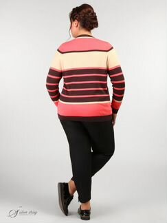 Новый джемпер р 64,Сереб*рянная нить