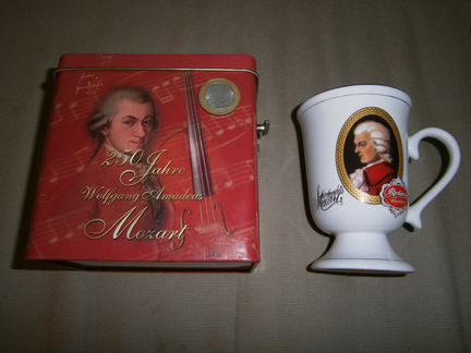 Кружка + шкатулка Mozart
