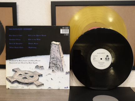 Black Sabbath Headless Cross винил оригинал 1989