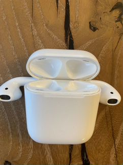 Беспроводные наушники apple airpods оригинал