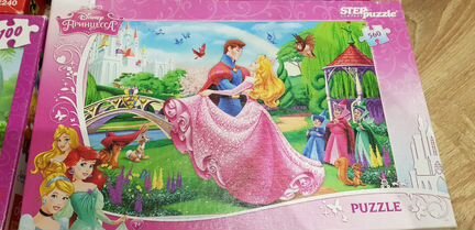 Пакет пазлов trefl, castorland, disney, origami