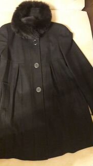 Пальто кашемировое свободного кроя на 46размер