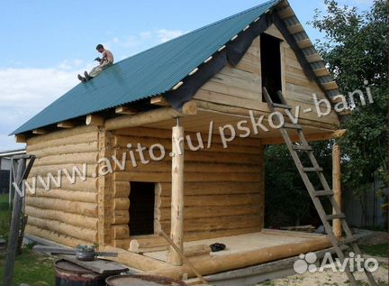 Сруб для бани