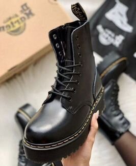 Ботинки Dr martens Jadon Black с Доставкой