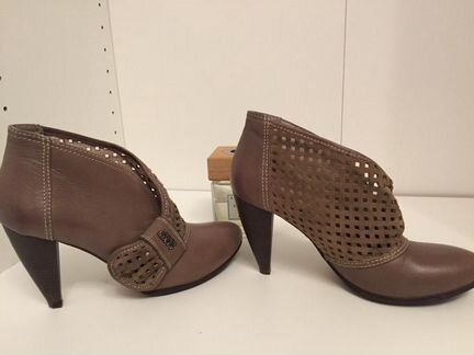 Ботильоны miss sixty из кожи и замши