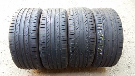 Шины летние б/у R18 225/35