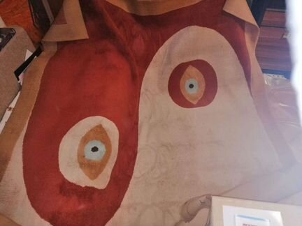 100 процентно шерстяной в прекрасном состоянии ков