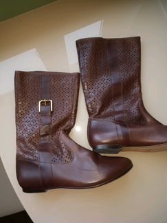 Продам новые сапоги кожанные осенние Испания