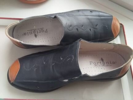 Продаю макасины из кожи