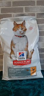 Корм для кошек Hills Sterilised cat 10кг (куриный)