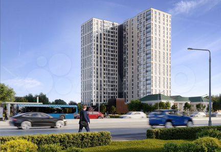 2-к квартира, 65.7 м², 16/24 эт.