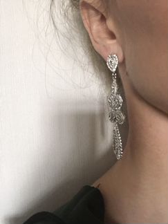 Серьги вечерние