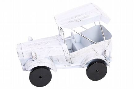 Фигурка Ретро-Автомобиль Цвет: Белый, Серый (13х14х21 см)