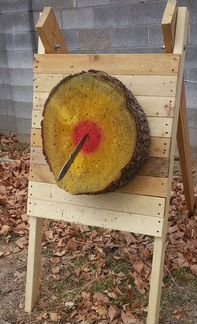 Метание ножей, стрельба из пневматики, мишени