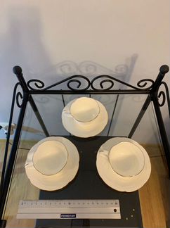 Чайный сервис на 6 персон Lefard Blanco, 150 мл