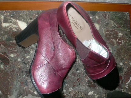 Ботильоны туфли кожа р.38 (Испания)