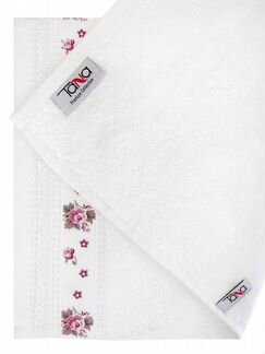 Полотенце Rozaliya Цвет: Белый (30х50 см)