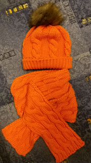 Комплекты шапки и шарфы