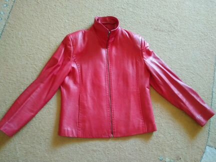 Куртка кожаная Италия 46р(40)