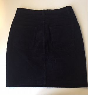 Вельветовая юбка monki р. 34