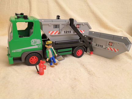 Playmobil грузовик с контейнером