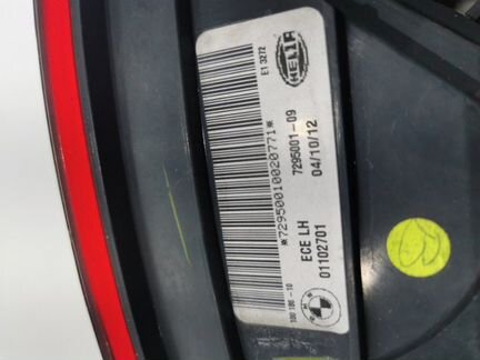 Фонарь задний левый Bmw X6 E71 N57D30A 2012
