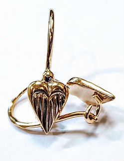 Золотые серьги СССР