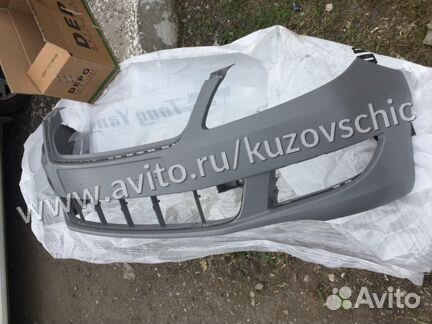 Бампер передний Шкода Фабия 2 (2010-2014)