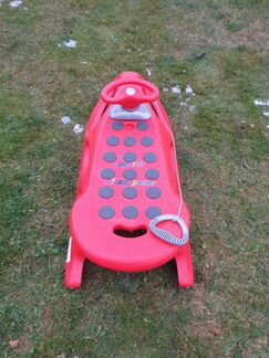 Санки детские KHW с рулем