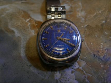 Первые кварцевые часы Gerard Perregaux 1970г