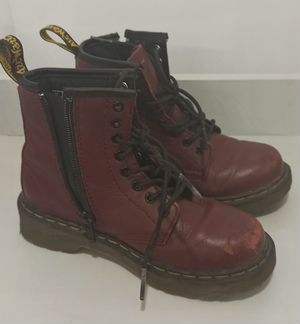 Ботинки детские кожаные dr martens 31 разм