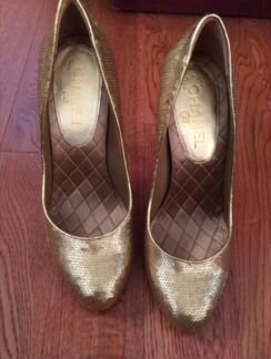 Новые нарядные туфли Chanel, оригинал