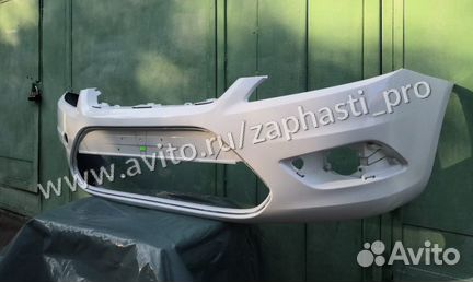 Бампер Ford Focus 2 Белый
