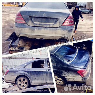 Разборка Мерседес w221 S320 дизель М642