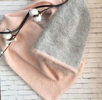 Шапки бини из пуха норки