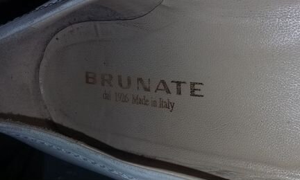 Brunate туфли балетки 42-42,5-43 белые бу Италия