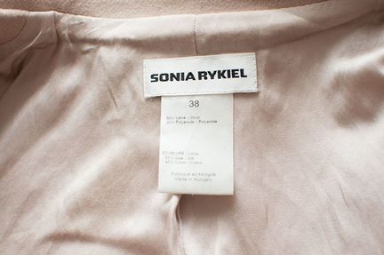 Пальто Sonia Rykiel, цвет - бежевый