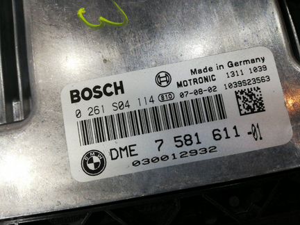 Блок управления двигателем Bmw 3-Series E92 N46B20