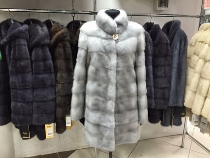 Шуба из скандинавской норки